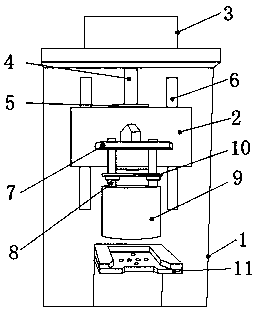 An intelligent weighing sensor overload protection debugging system and debugging method thereof