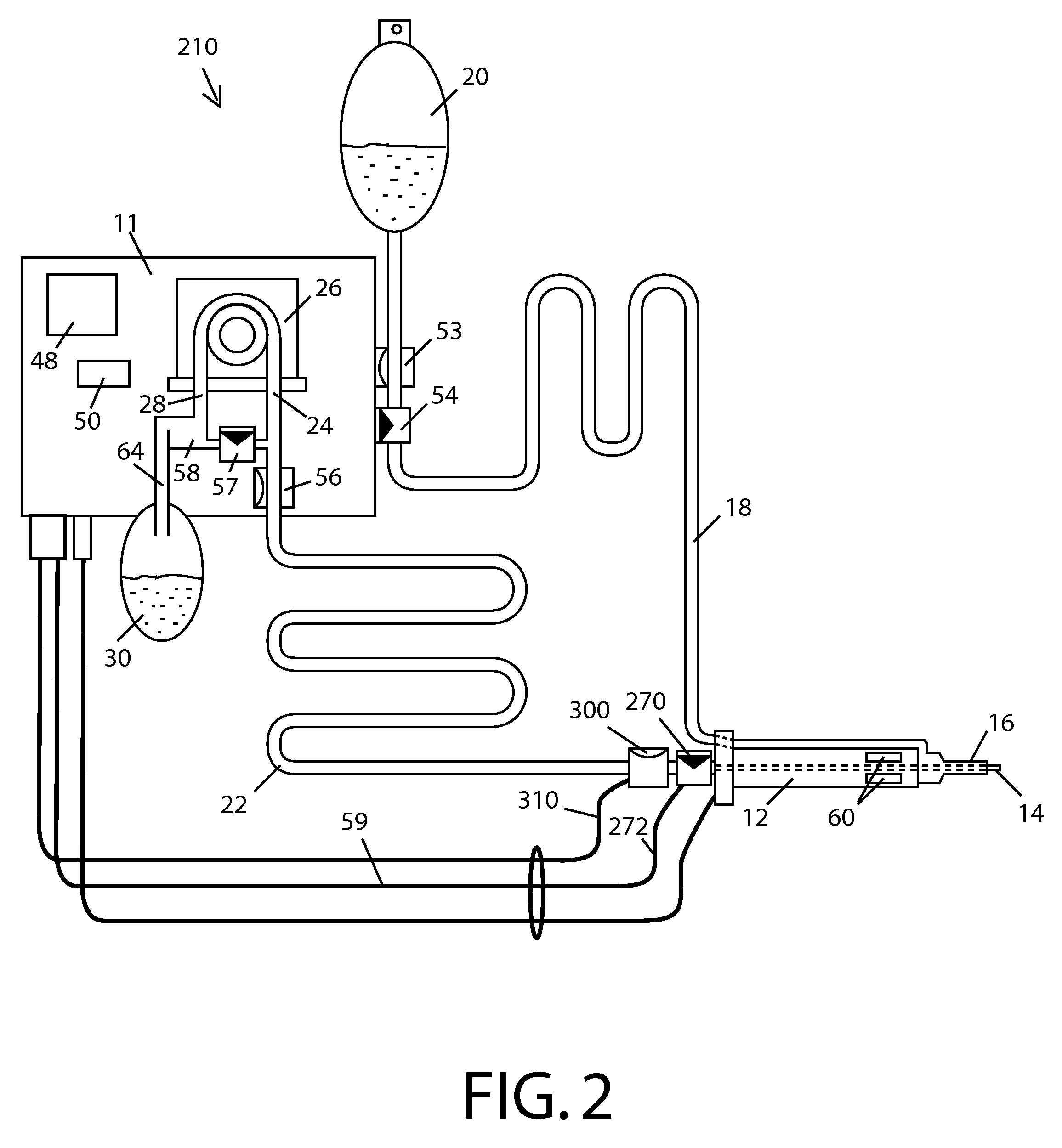 Post-occlusion chamber collapse canceling system for a surgical apparatus and method of use