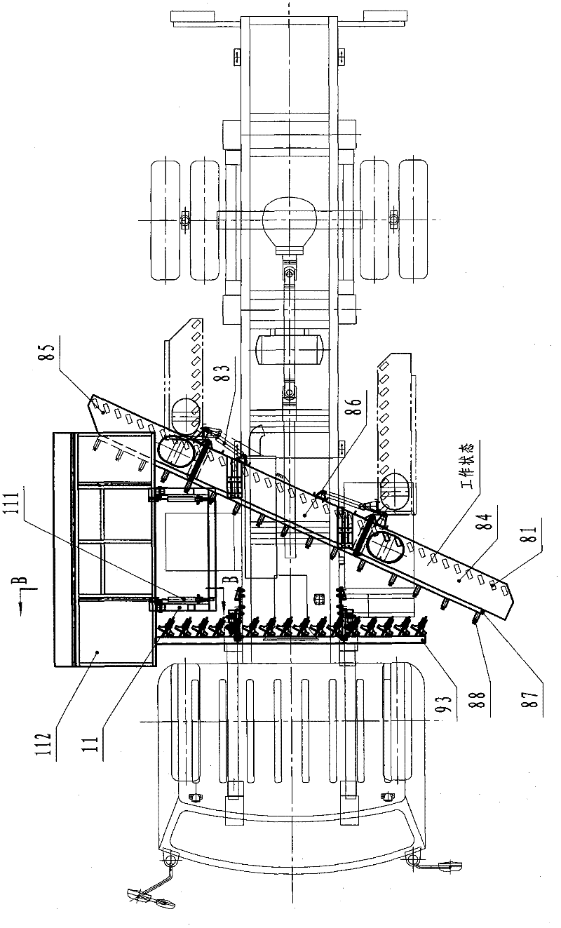 Multi-functional snow blowing vehicle