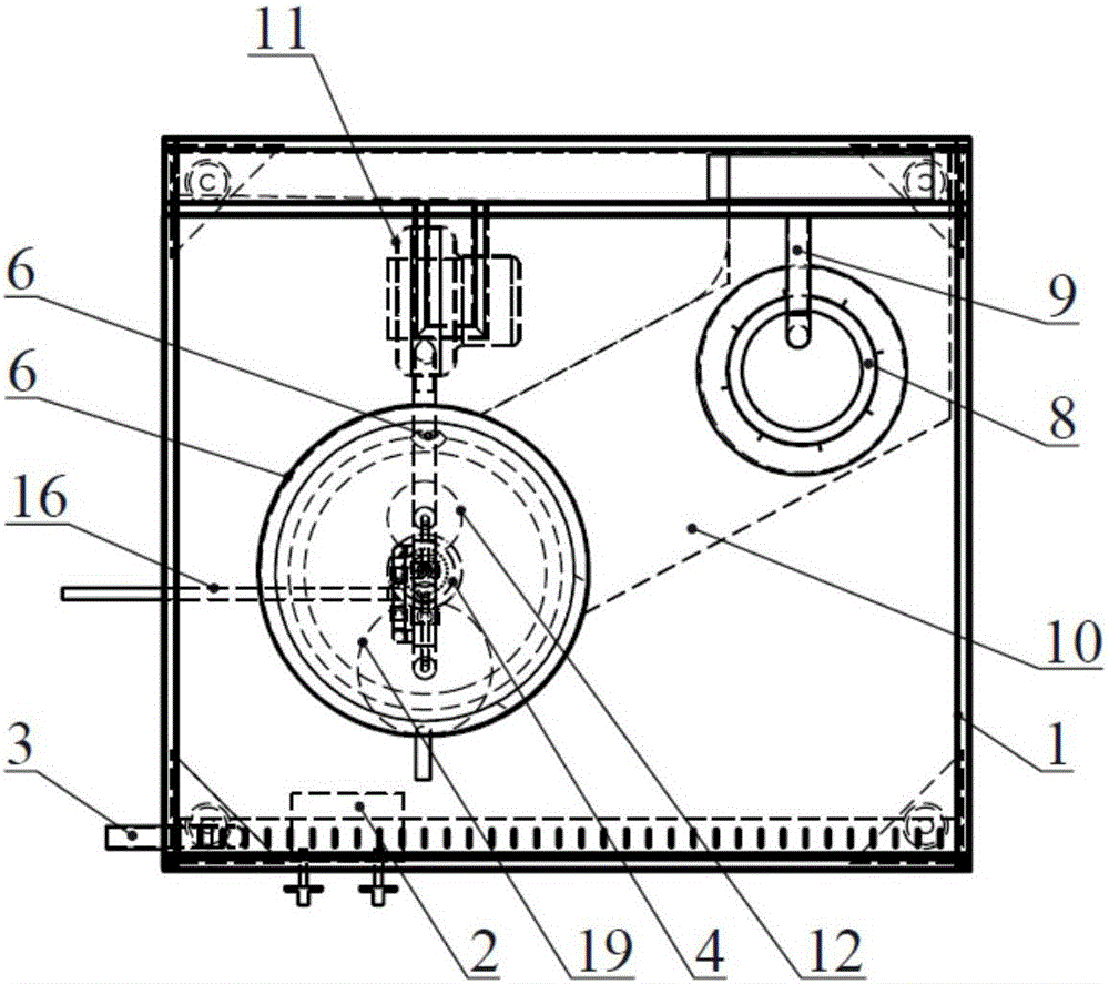 An energy-saving gas cooking stove for Chinese food