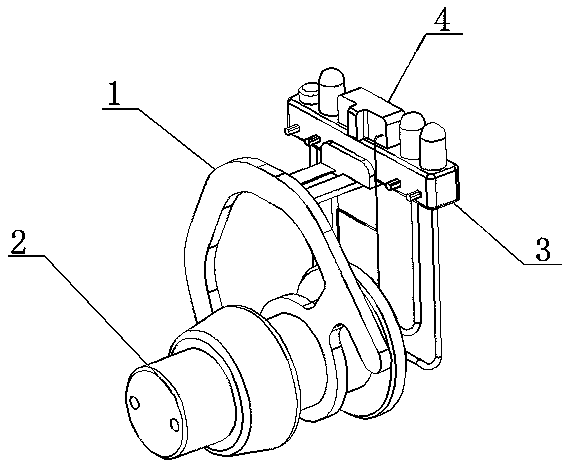 Device for balancing and adjusting internal and external pressures of tympanic membrane of auditory meatus