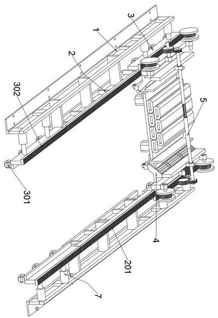 Labor-saving conveying device for conveying materials