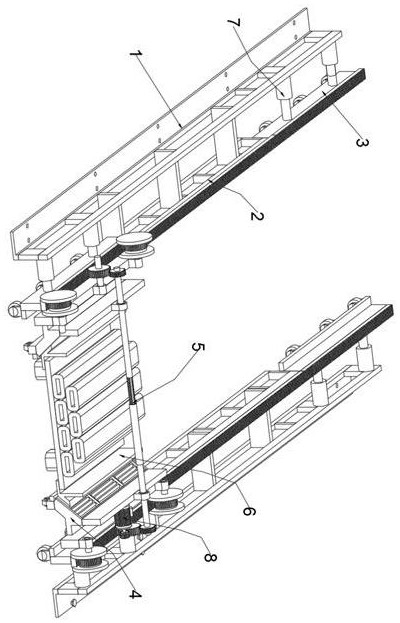 Labor-saving conveying device for conveying materials