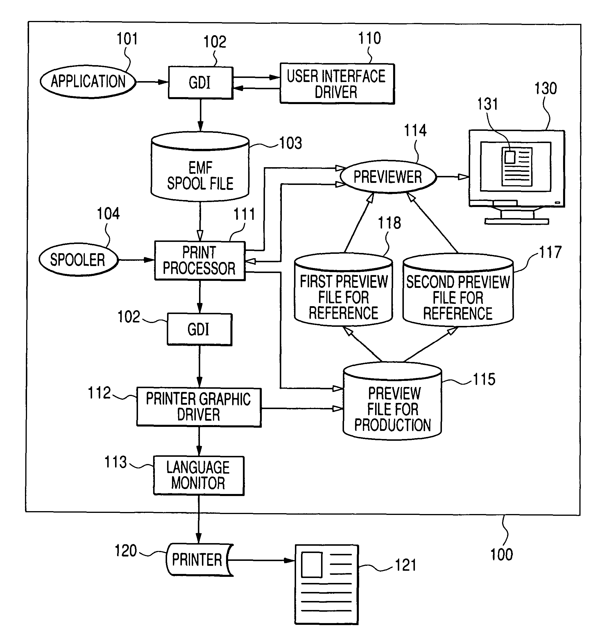 Program, information processor and preview method