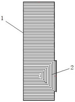 A method of underground excavation construction of assembled corrugated steel plate underground comprehensive pipe gallery