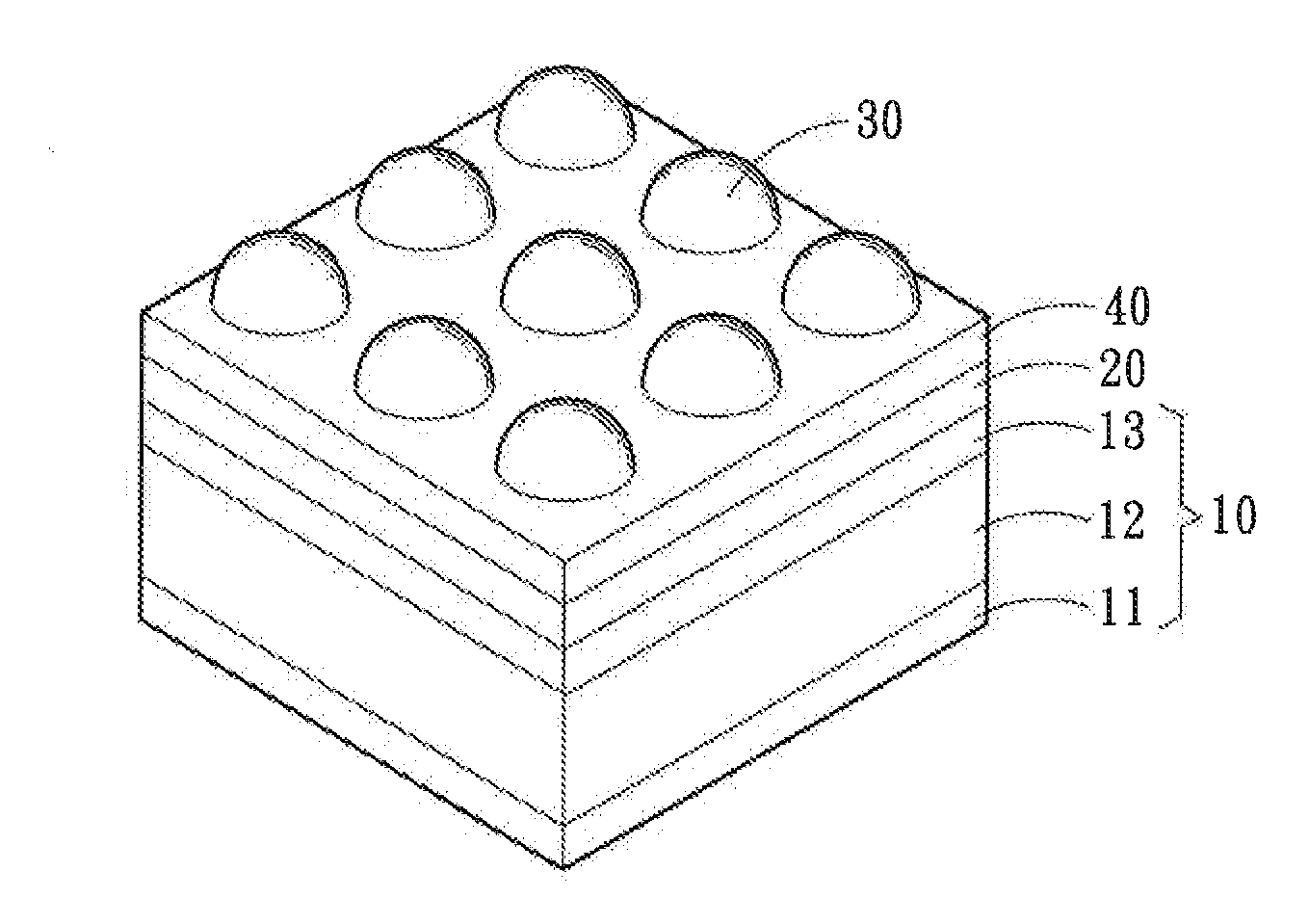 Solar cell with omnidirectional Anti-reflection structure and method for fabricating the same