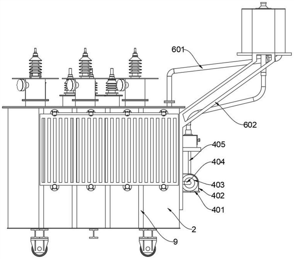 A safe and reliable oil-immersed single-phase step-up transformer