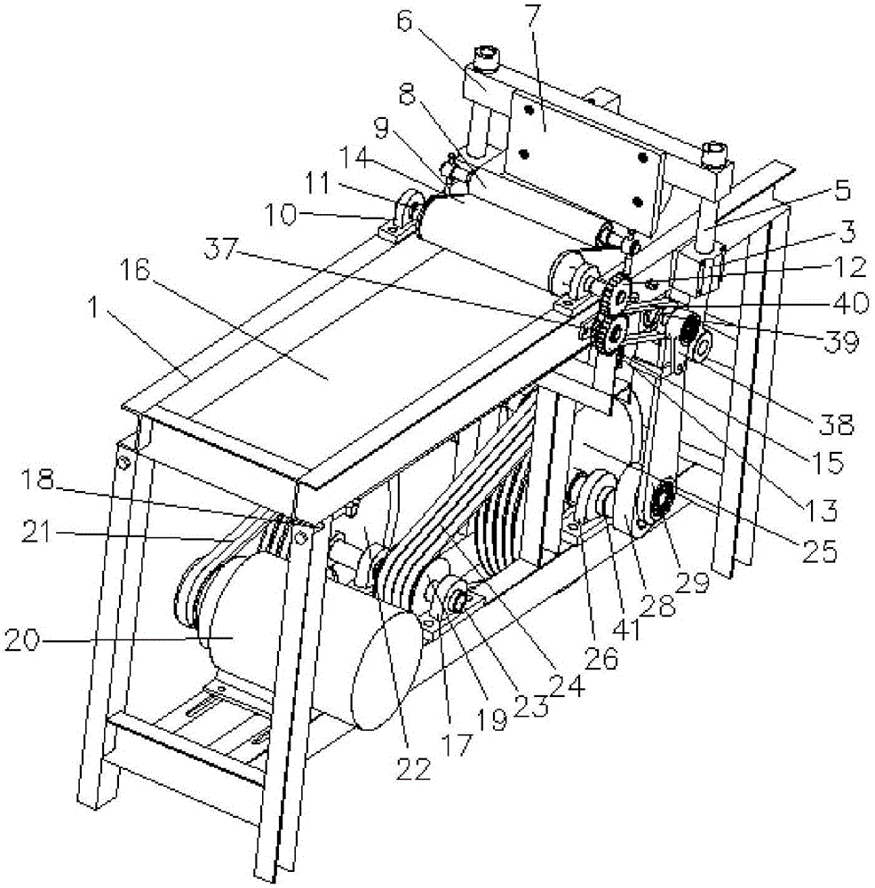 Full-automatic poultry meat dicing device