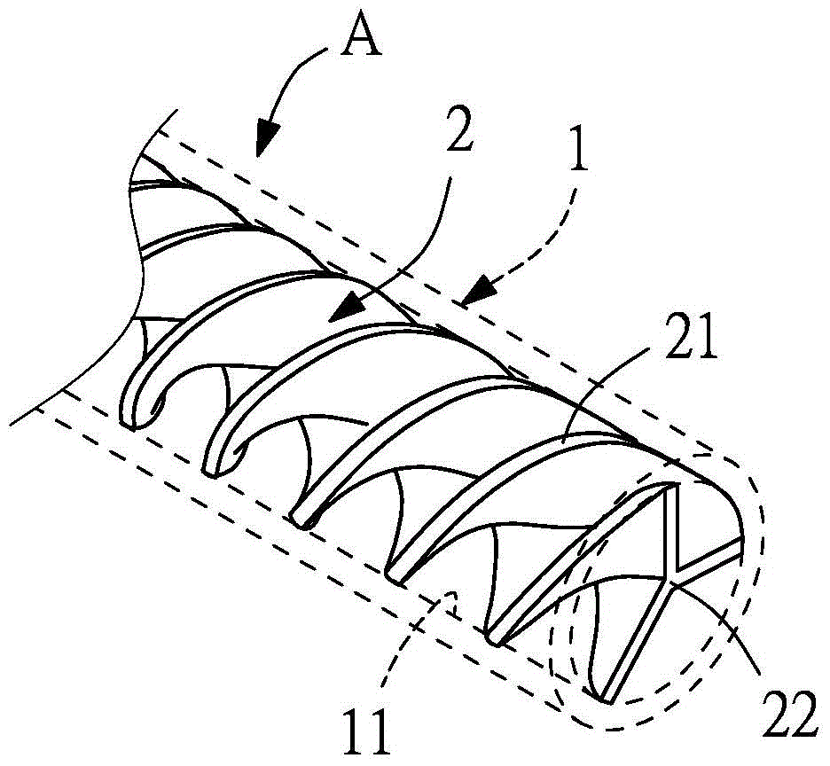 Inner spiral unit