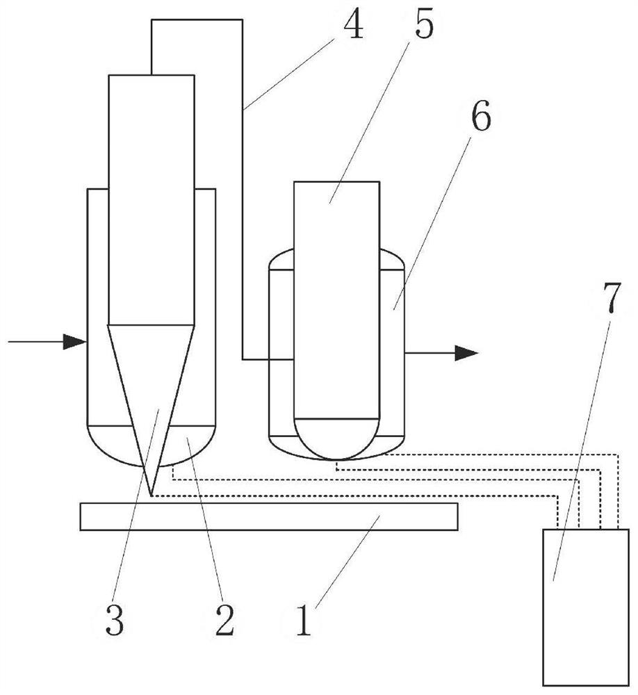 Gas conveying free water removal device