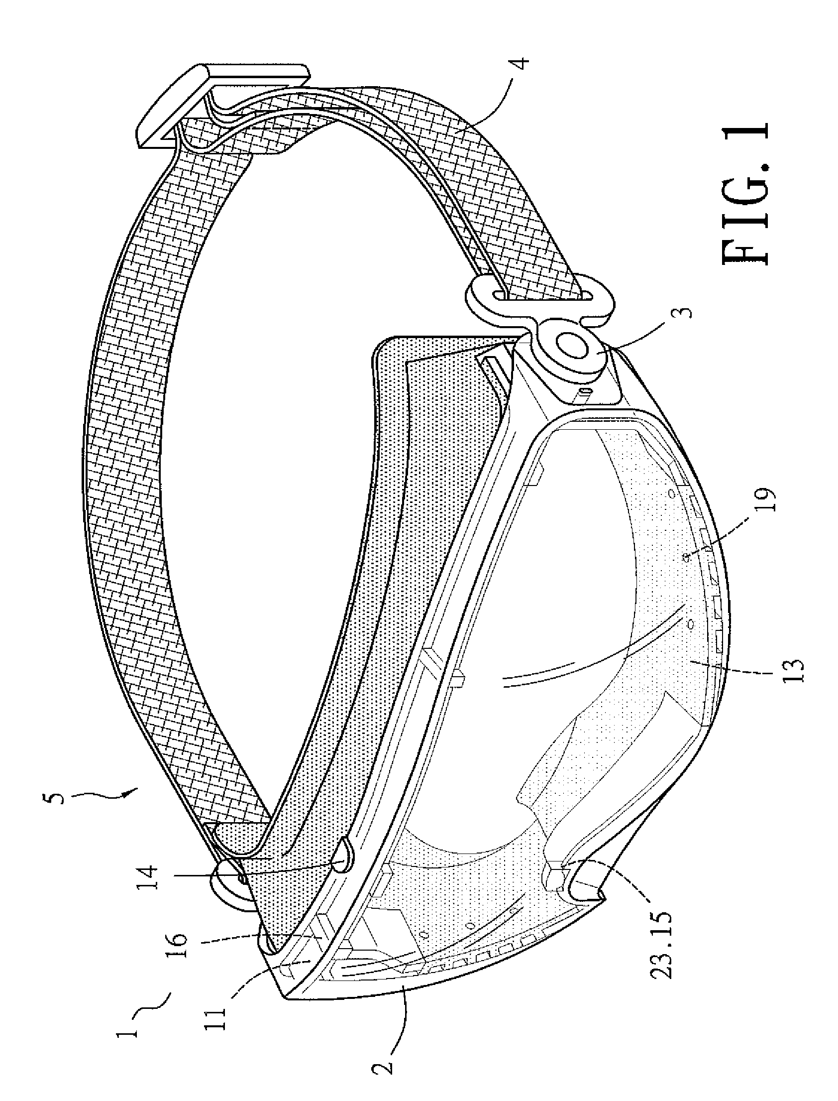 Protective goggle assembly