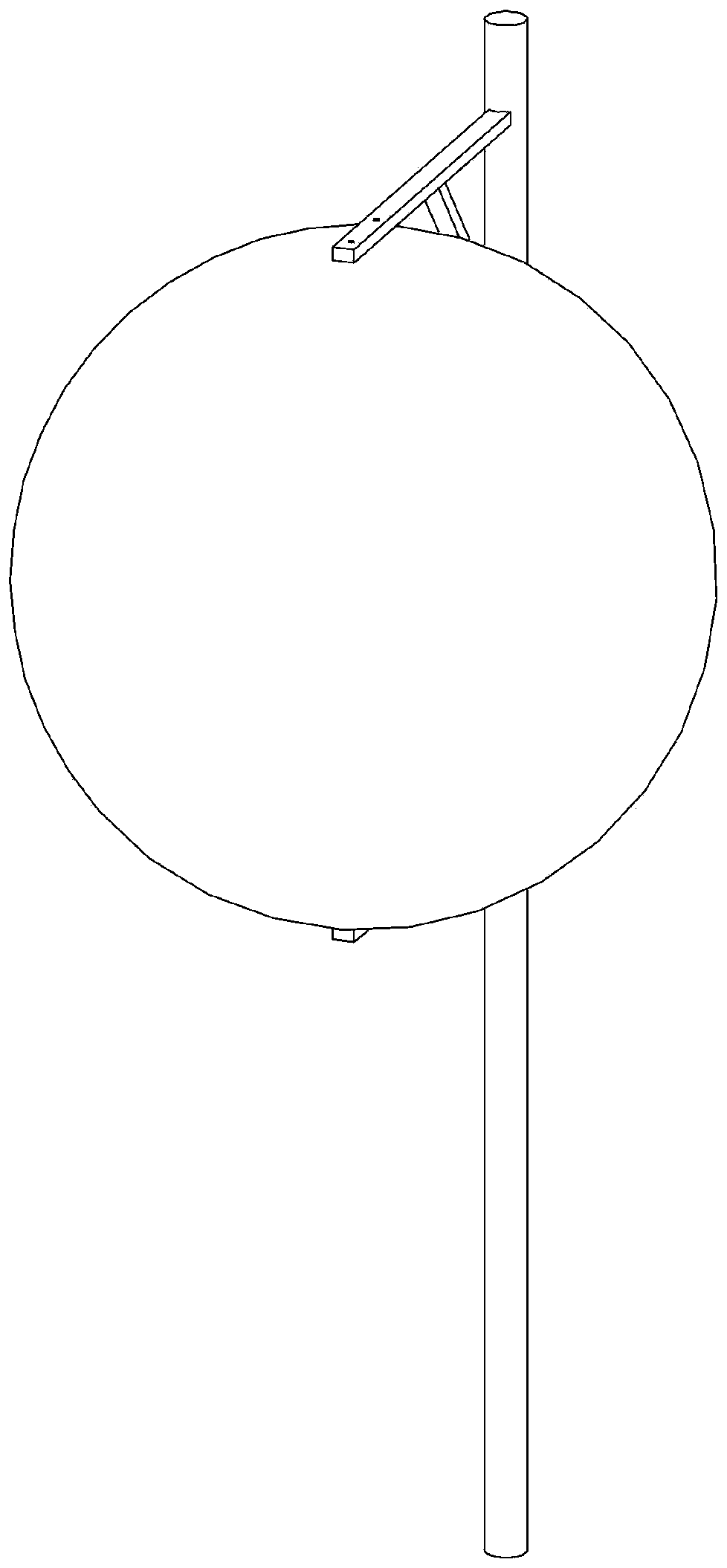 Luneberg lens antenna with movable feed source
