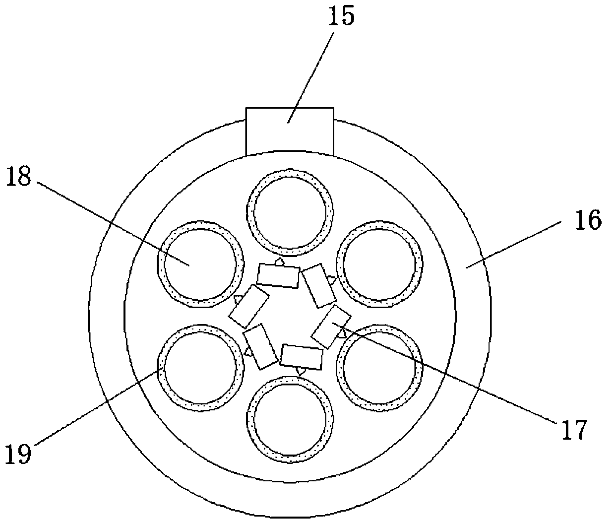 Refrigeration storage device for preserving stem cells