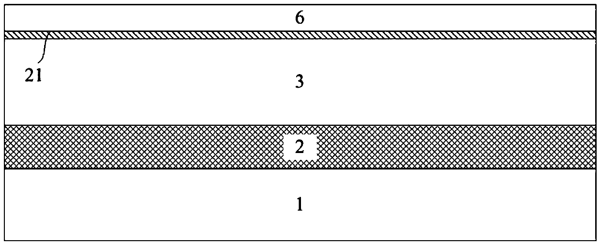 A dielectric isolation structure and method for SOI process