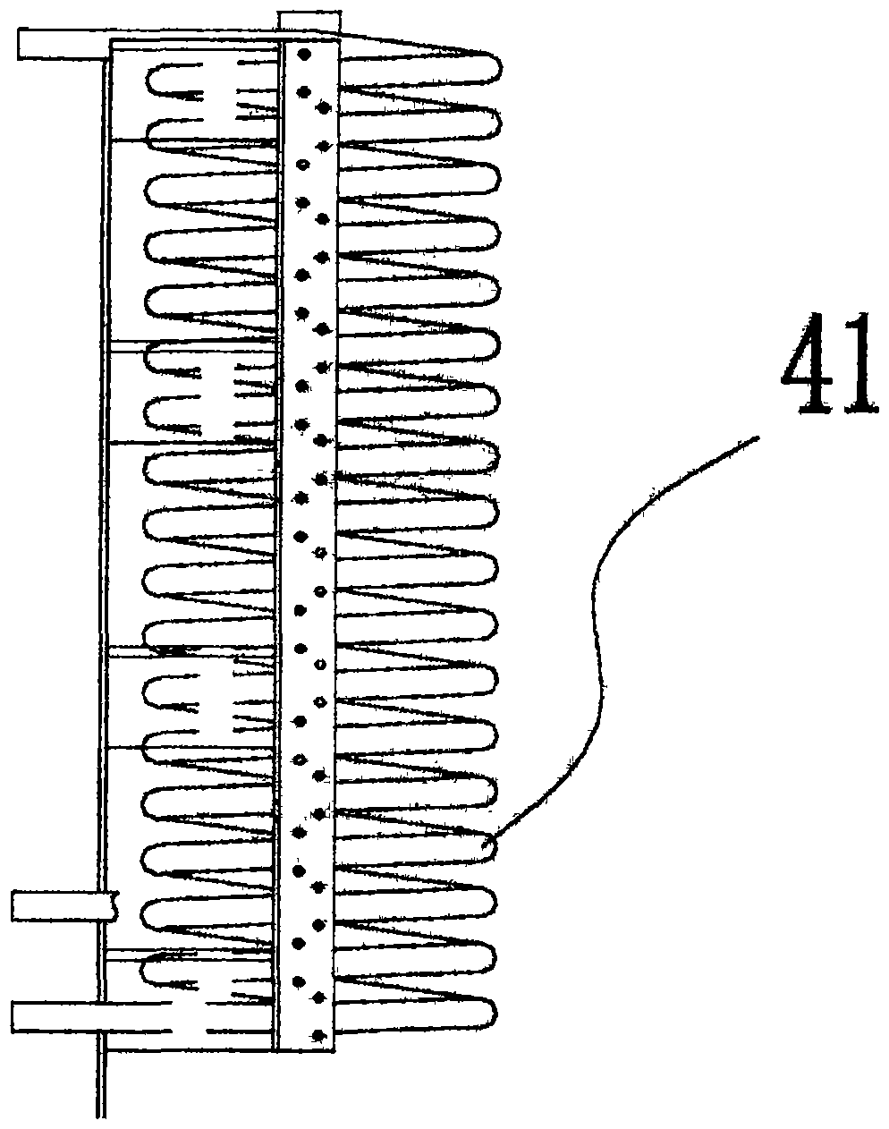 Biological fermentation tank with high cooling performance