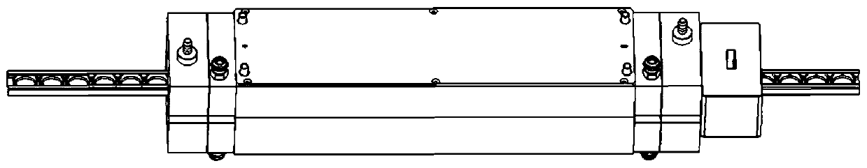 Pulse light source system for sterilization of sealing device