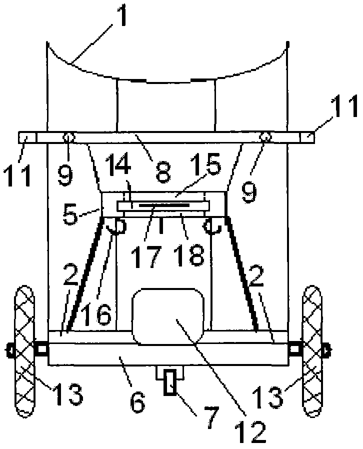 Device convenient for defecation and urination of pregnant woman and examination and oxygen absorption of transferred pregnant woman