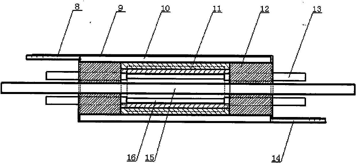 High-temperature heat treatment device under magnetic field and method thereof for preparing bismuth ferrite film