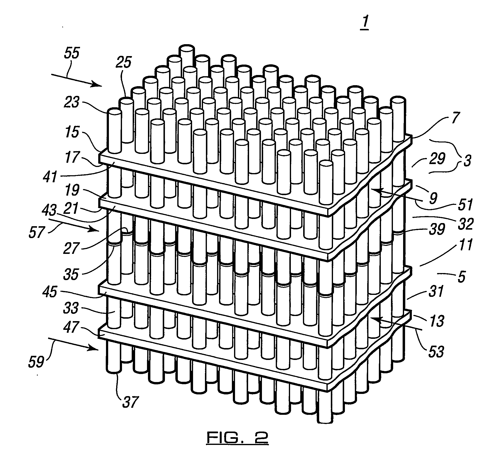 Heat exchanger and use thereof
