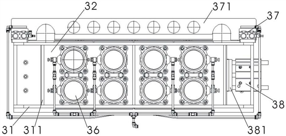 A straight groove processing positioning fixture