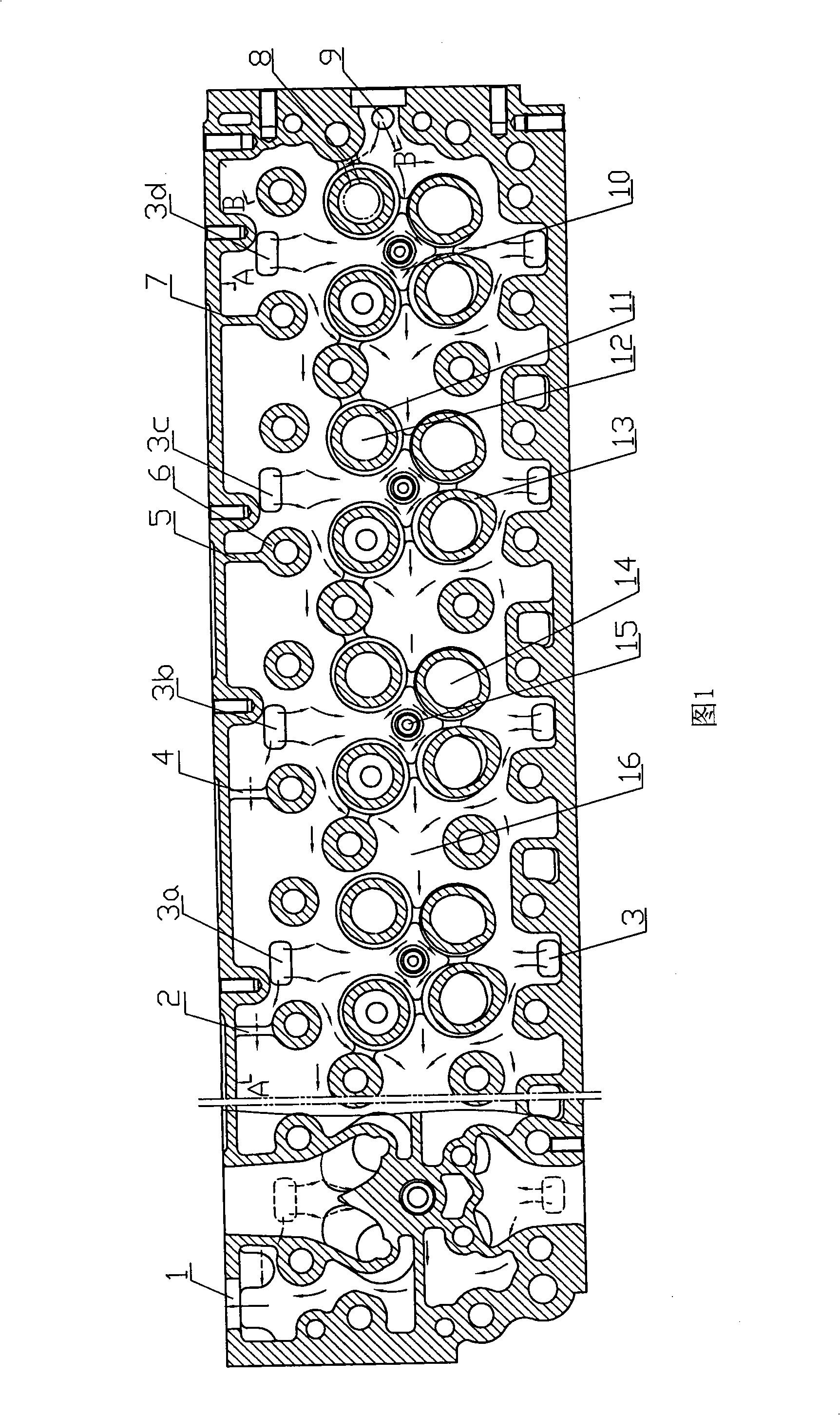 Engine cylinder cover