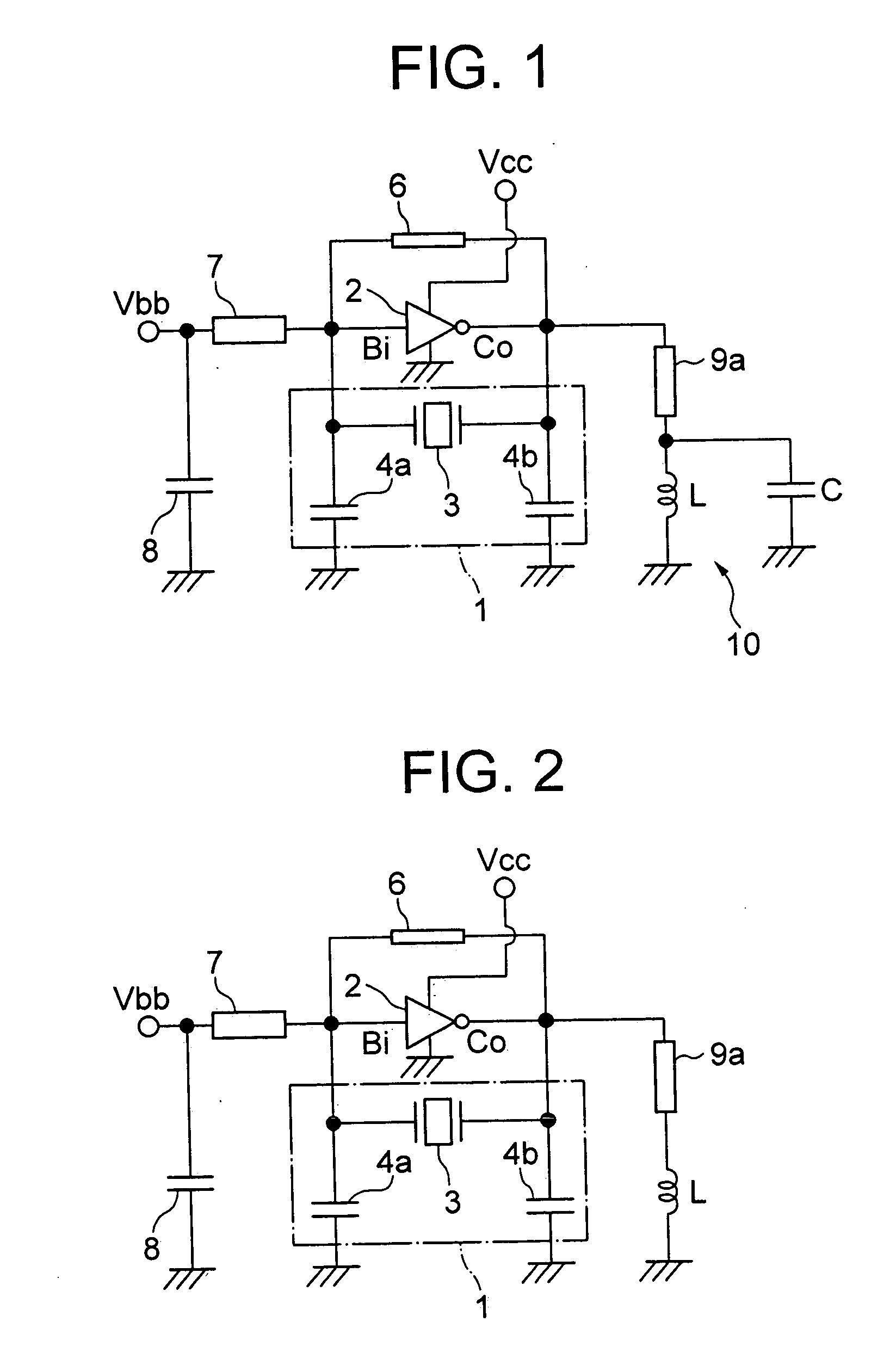 Crystal oscillator circuit