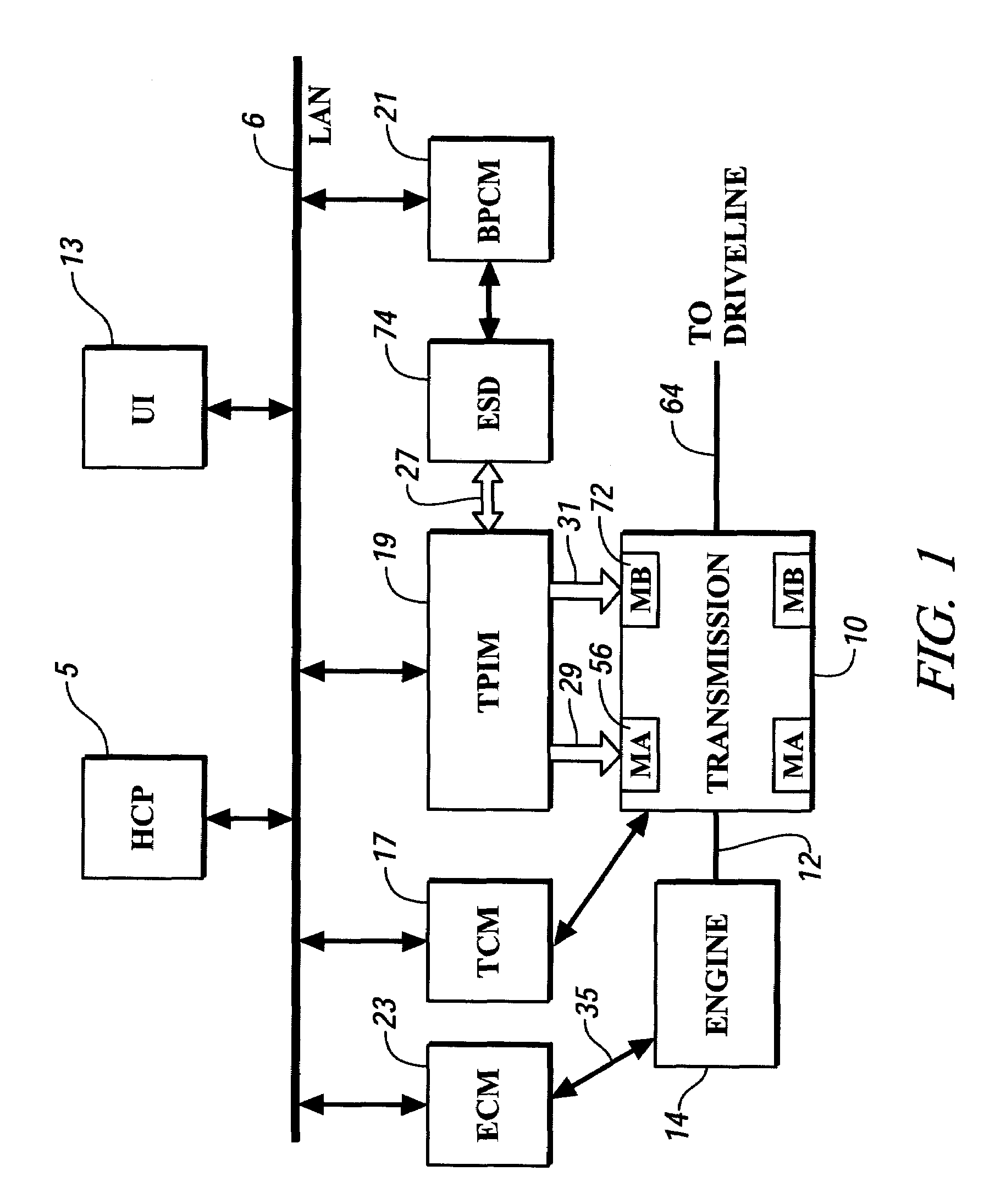 Method and apparatus for real-time life estimation of an electric energy storage device