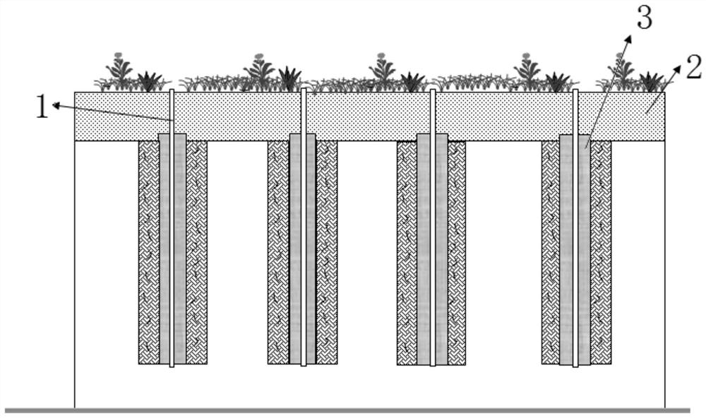 Ecological drainage and storage yard comprehensive utilization method for dredger fill sludge storage yard