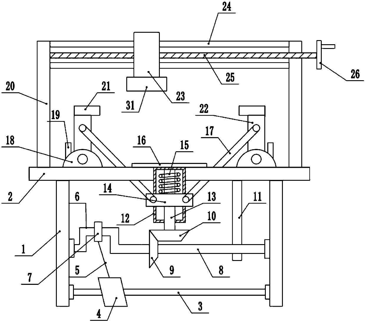 Material binding device for industrial design