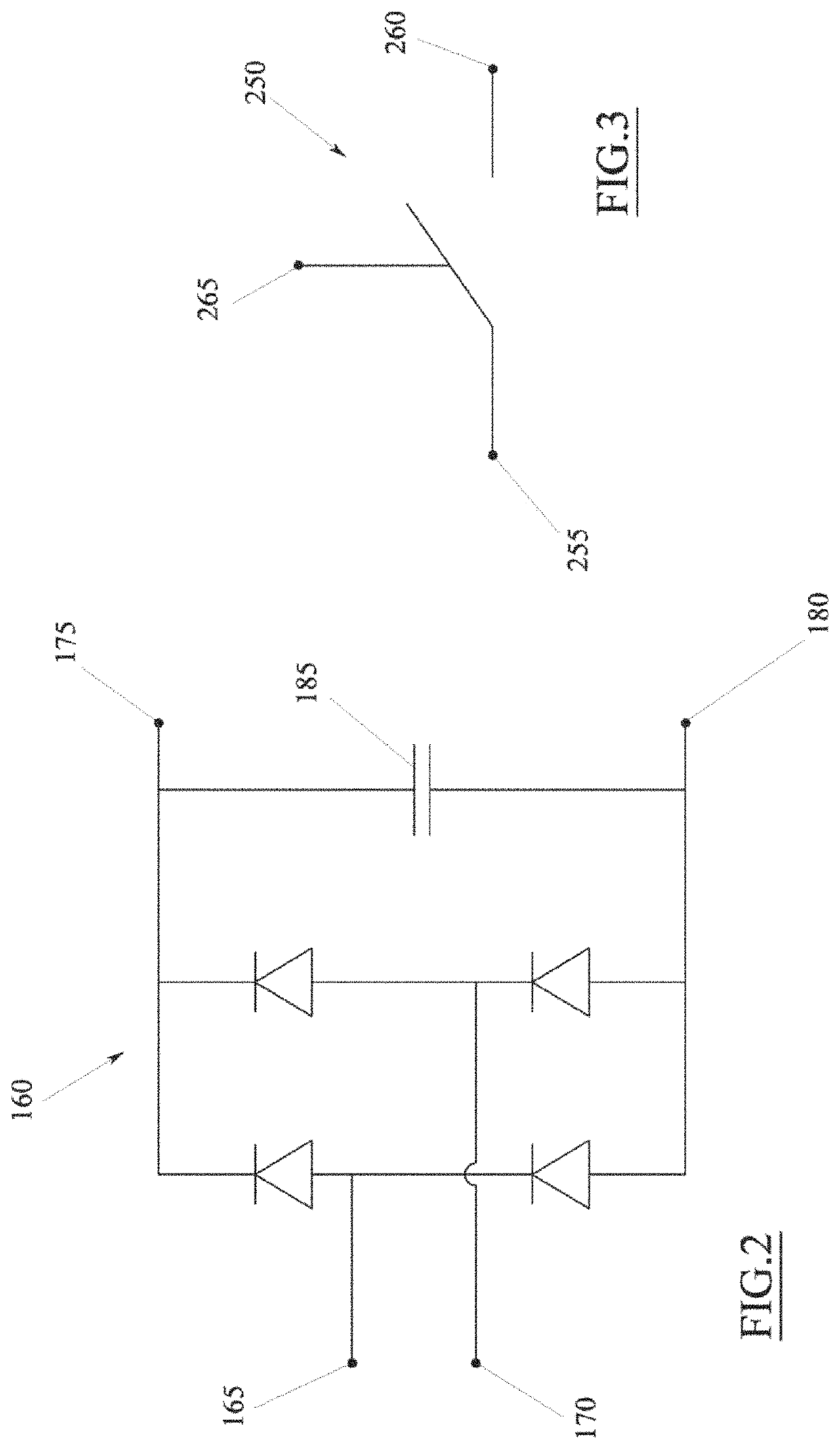 Apparatus for transferring electrical power to an electrical load with converter