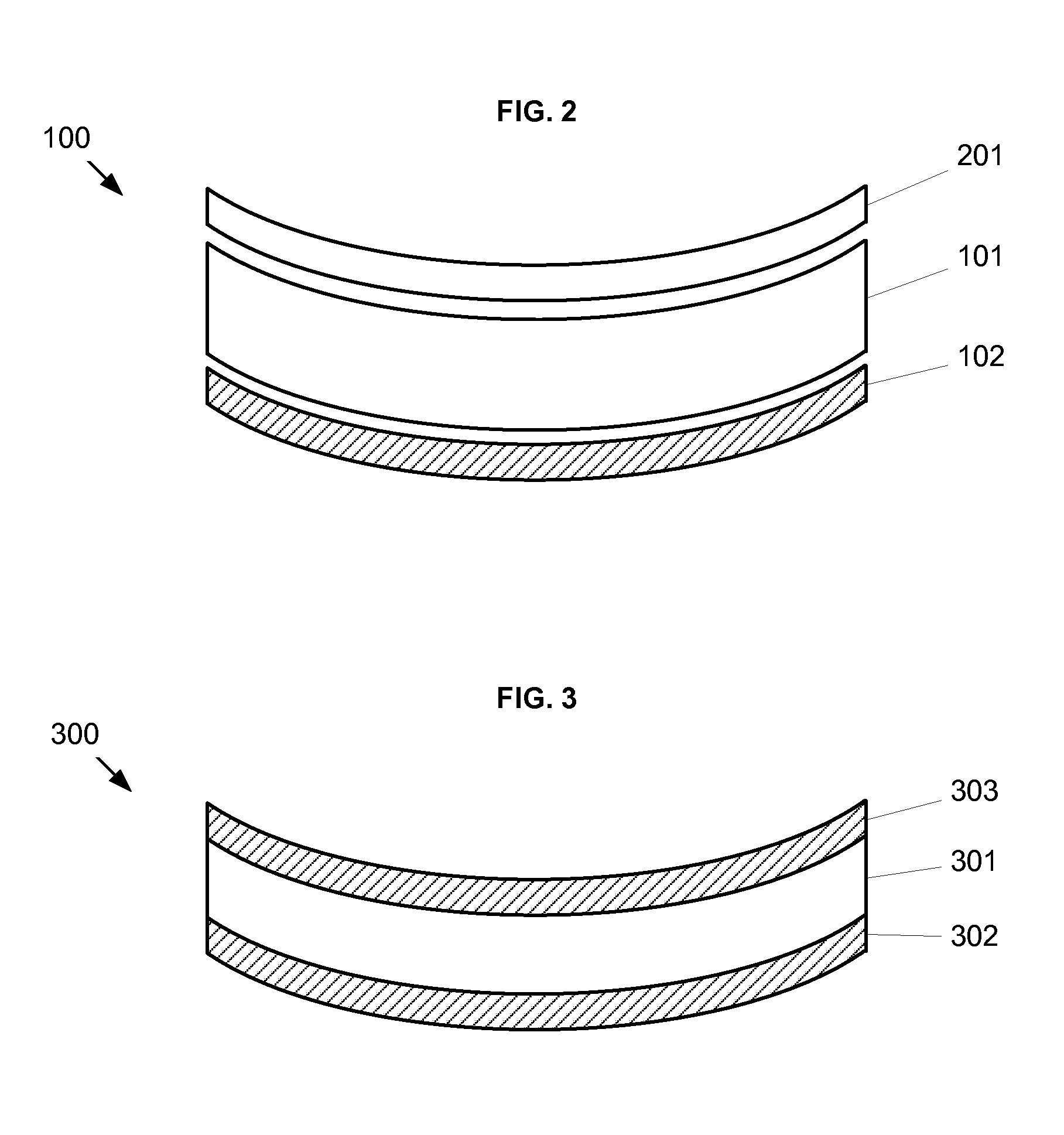 High Energy Visible Light Filter Systems with Yellowness Index Values