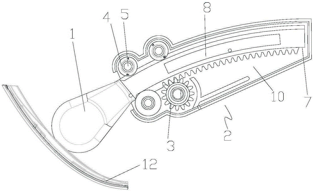 Air deflector driving mechanism and wall-hanging air conditioner