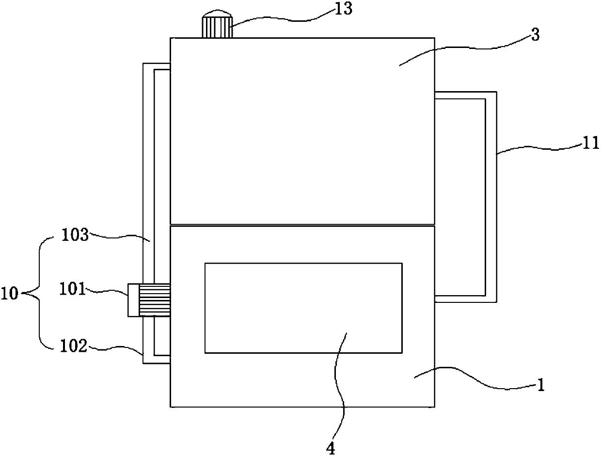 Heat treatment quenching device