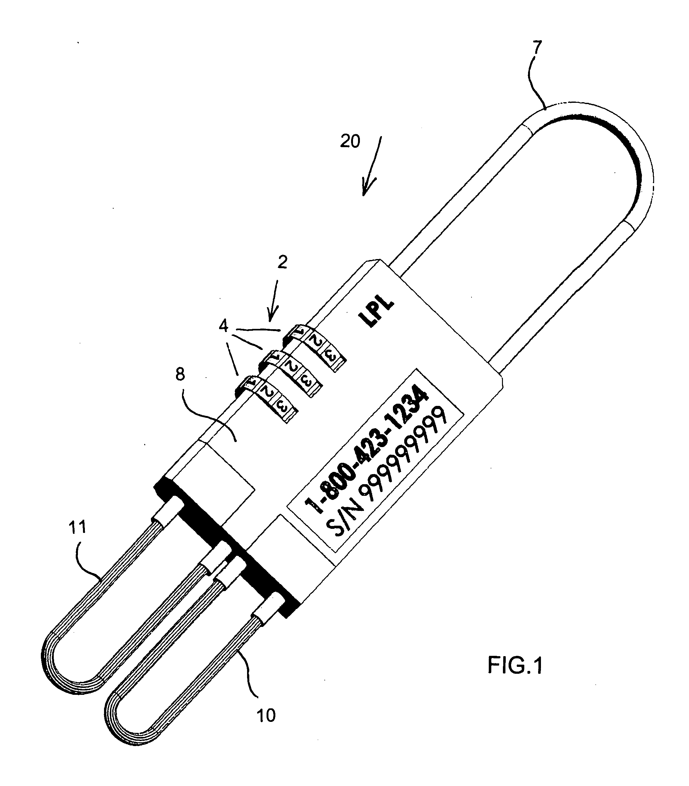 Multi-shackle lock and method of using the multi-shackle lock