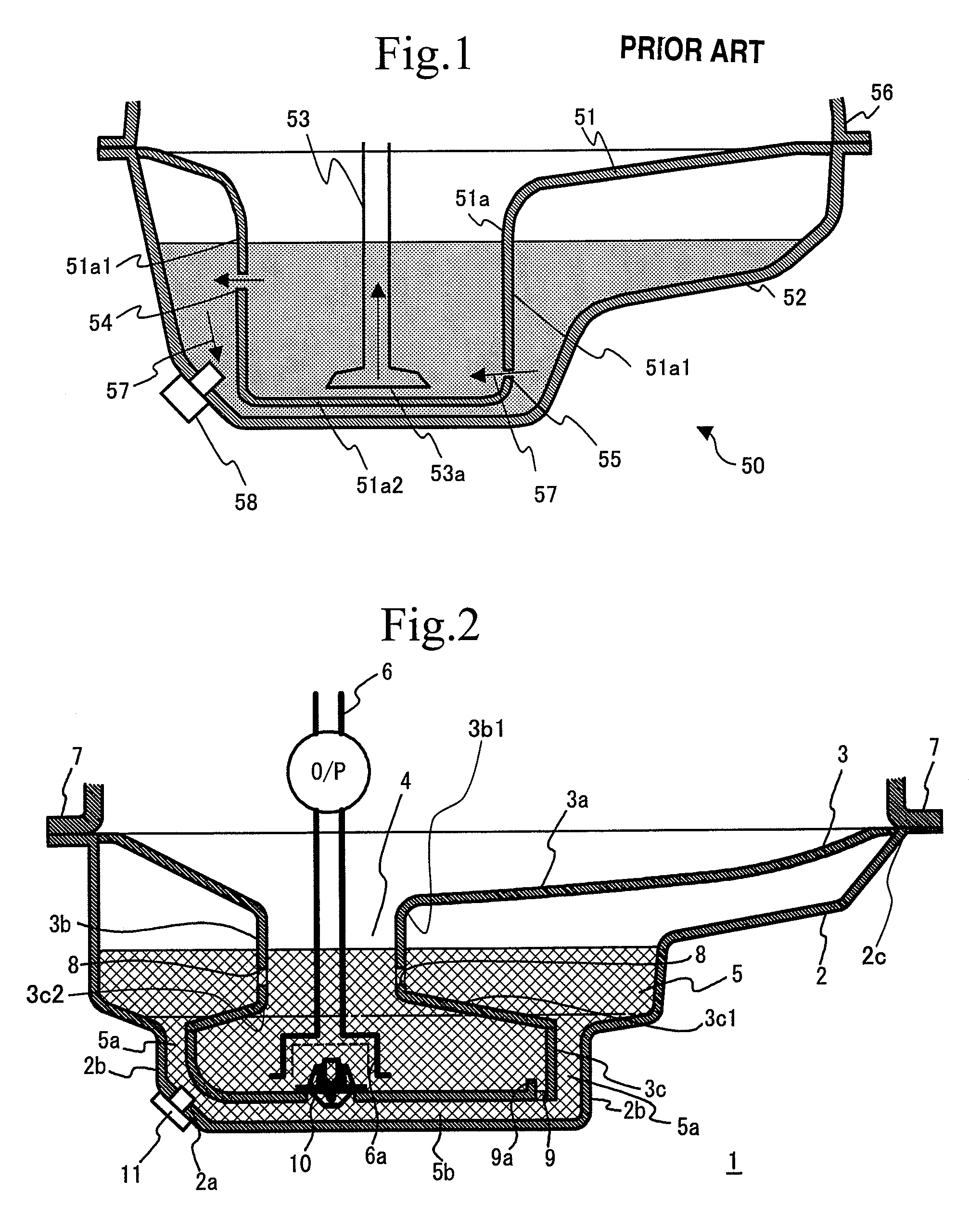 Dual-chamber type oil pan and engine equipped with same