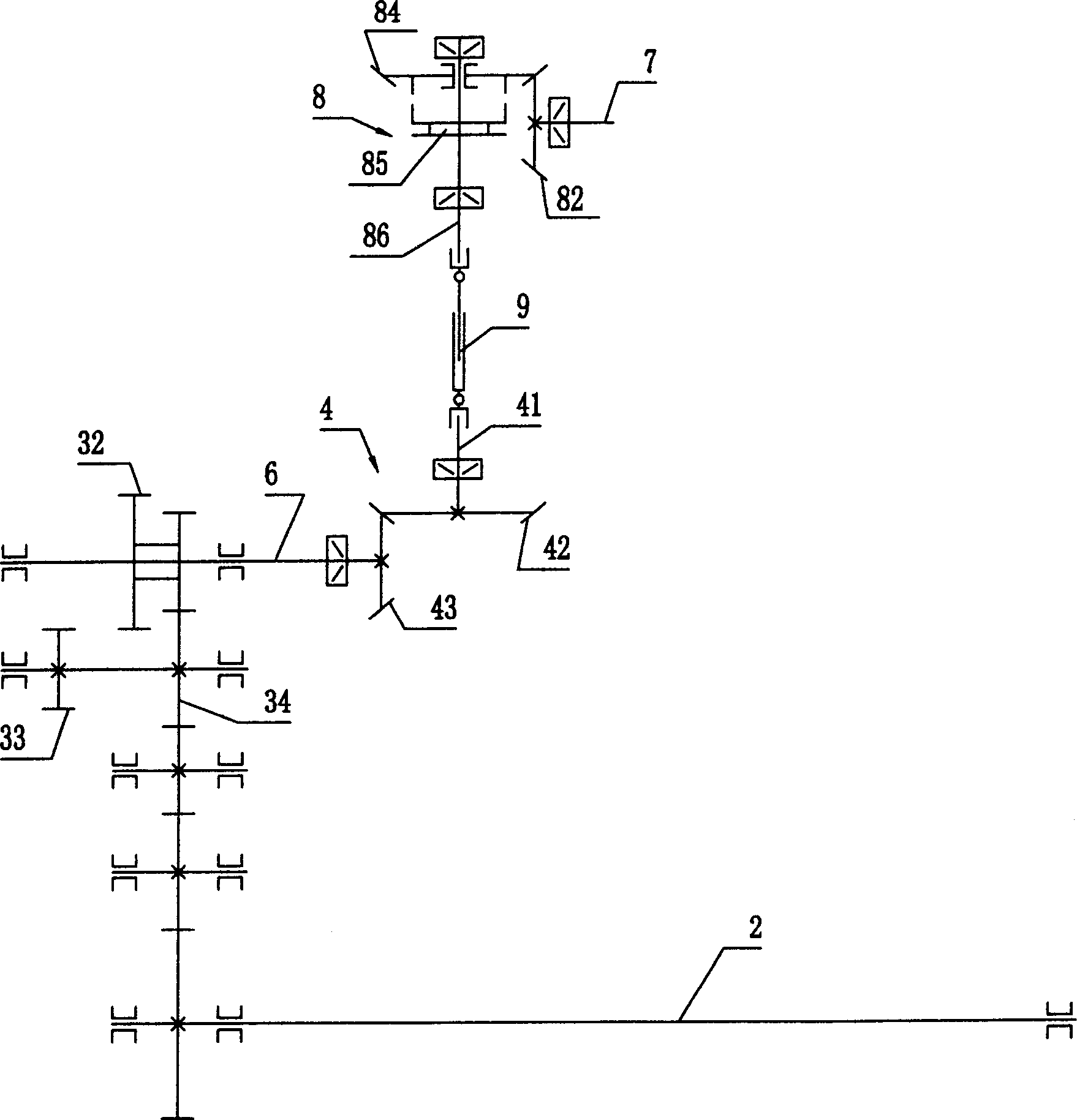 Side driving rotary cultivator