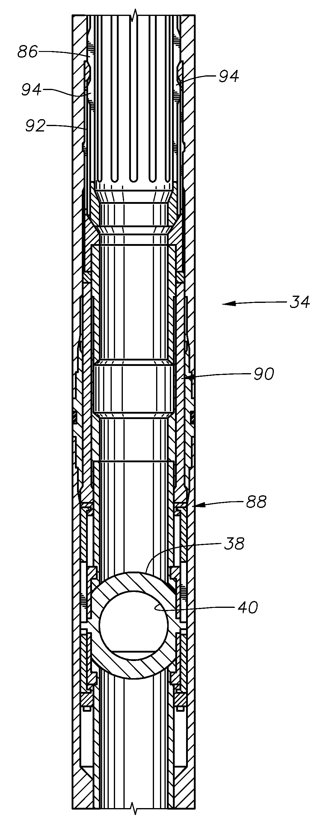 Wellbore Shut Off Valve with Hydraulic Actuator System