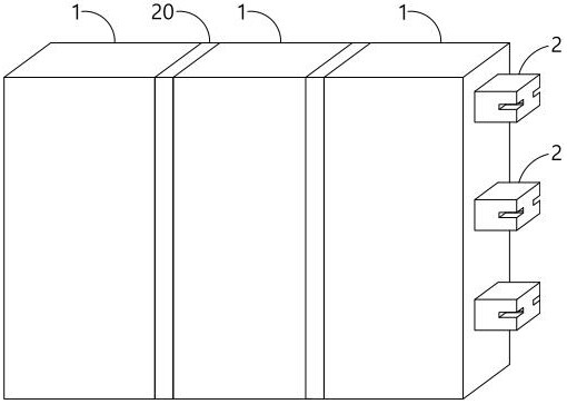Connecting structure of precast concrete wall and construction method of connecting structure
