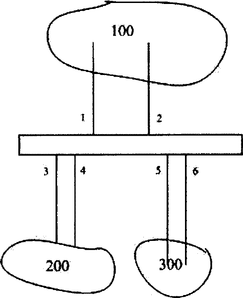 PVLAN implementation method of trunking port isolation