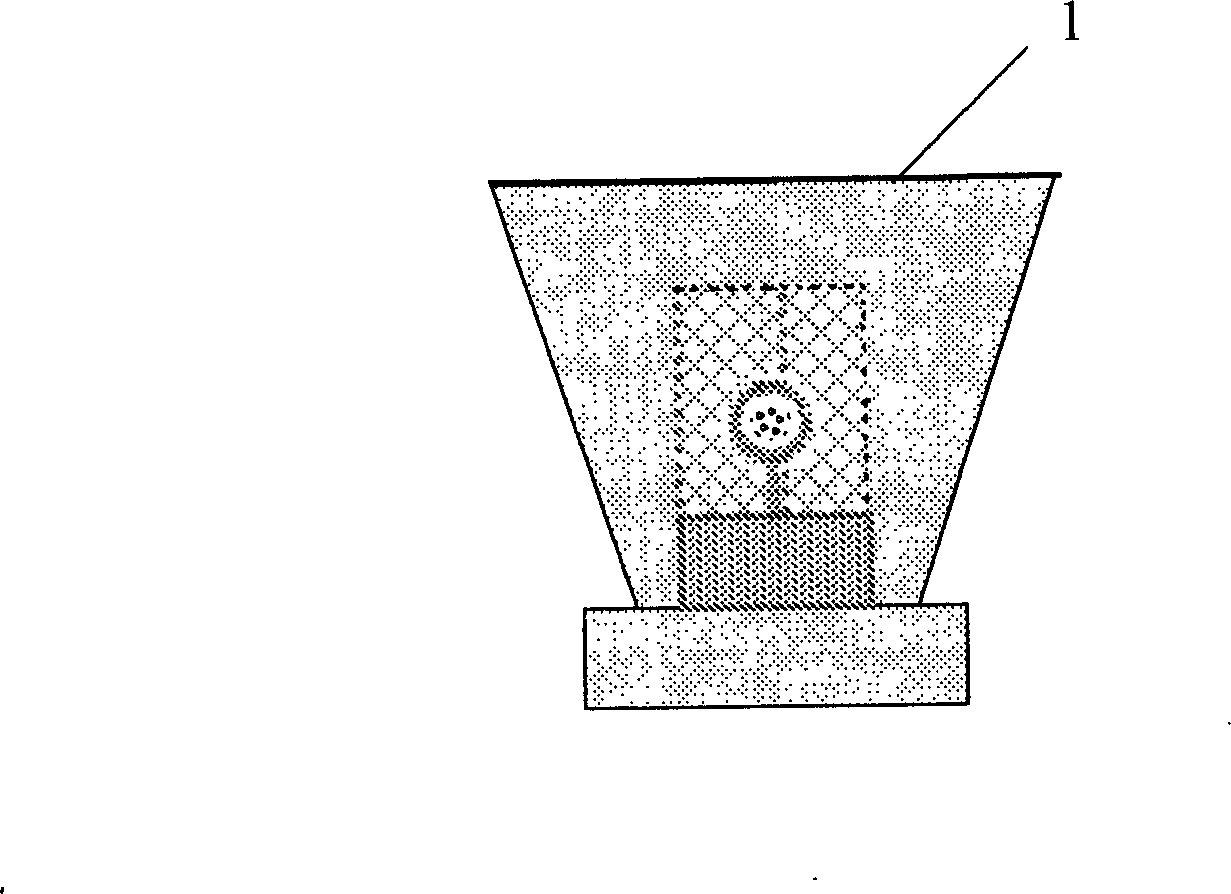 Lampshade of microwave sulfur lamp