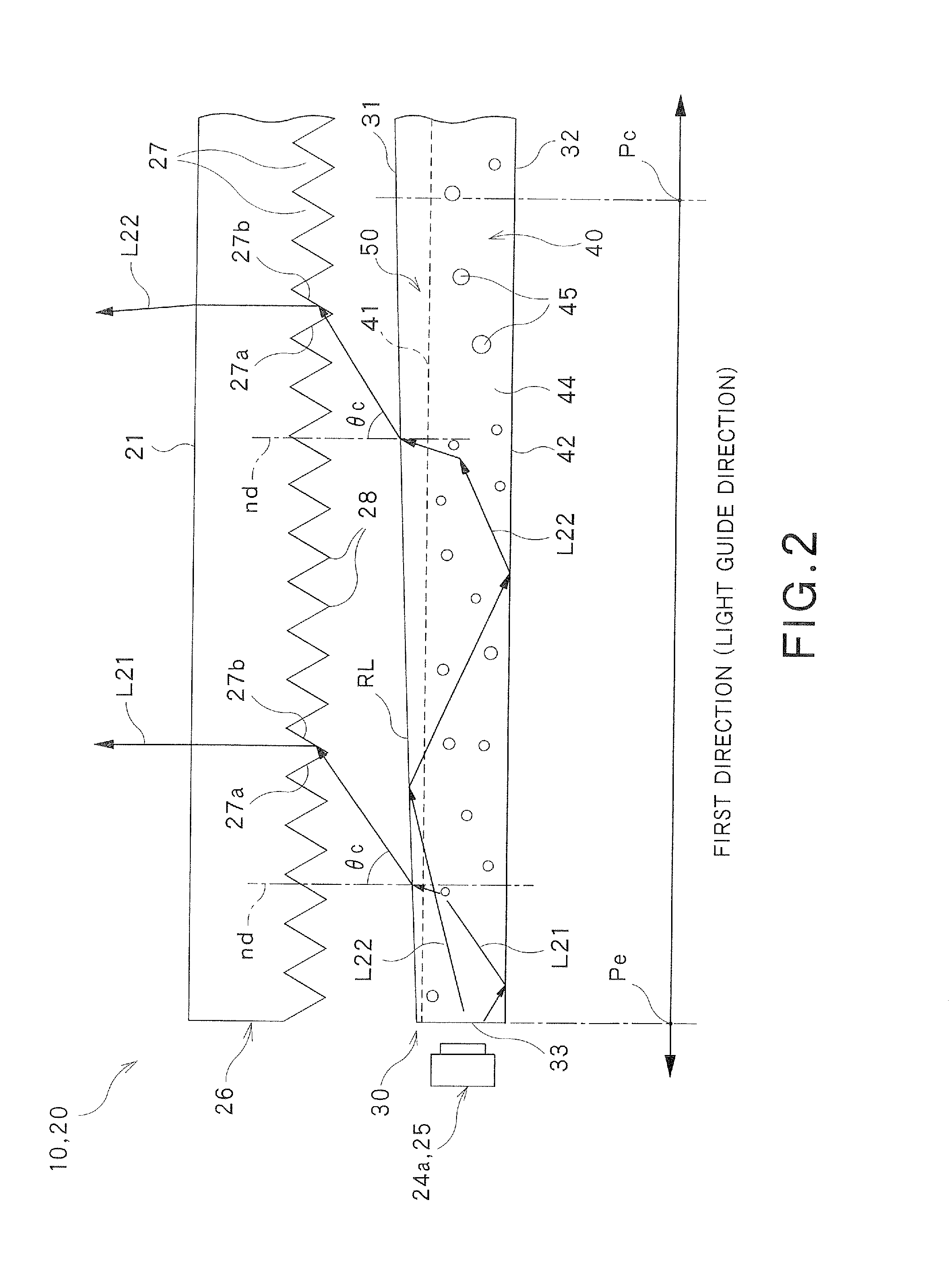 Light guide plate, sufrace light source device, and display device
