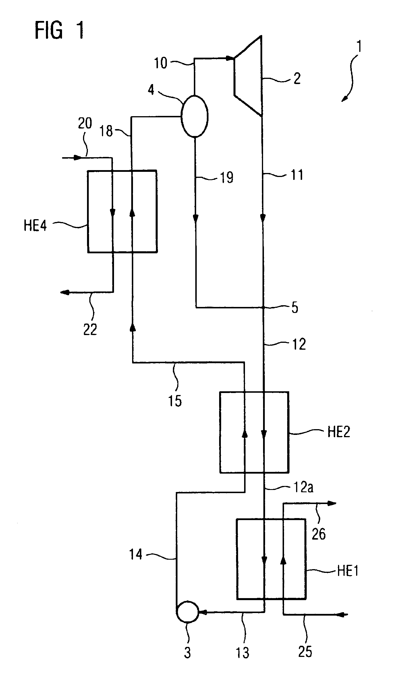 Method and device for carrying out a thermodynamic cyclic process