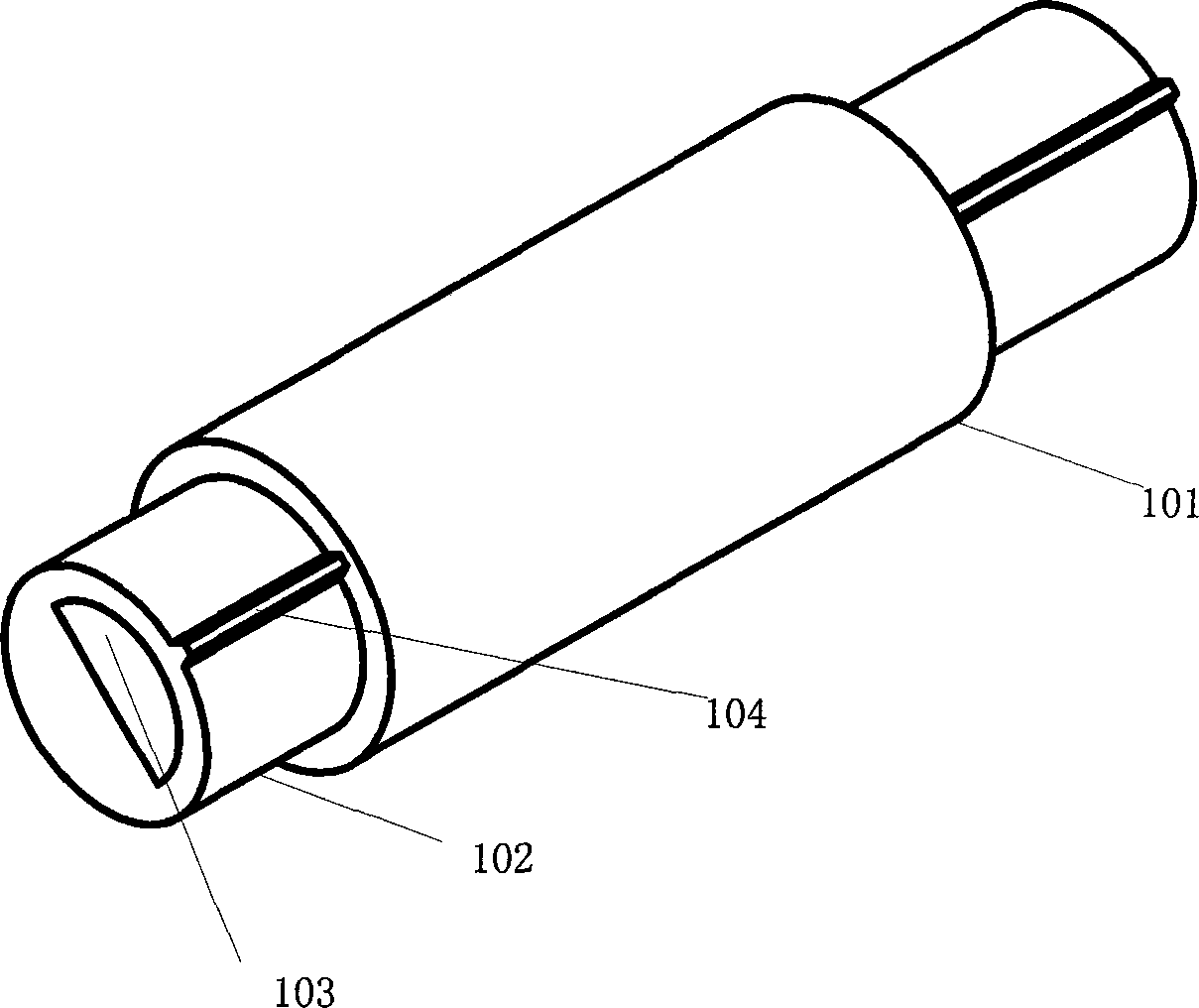 Automatic temperature-control LED hose lamp