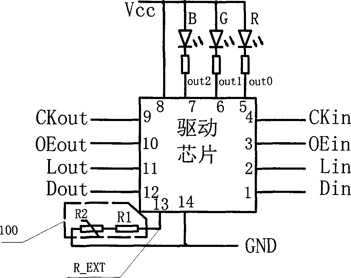 Automatic temperature-control LED hose lamp