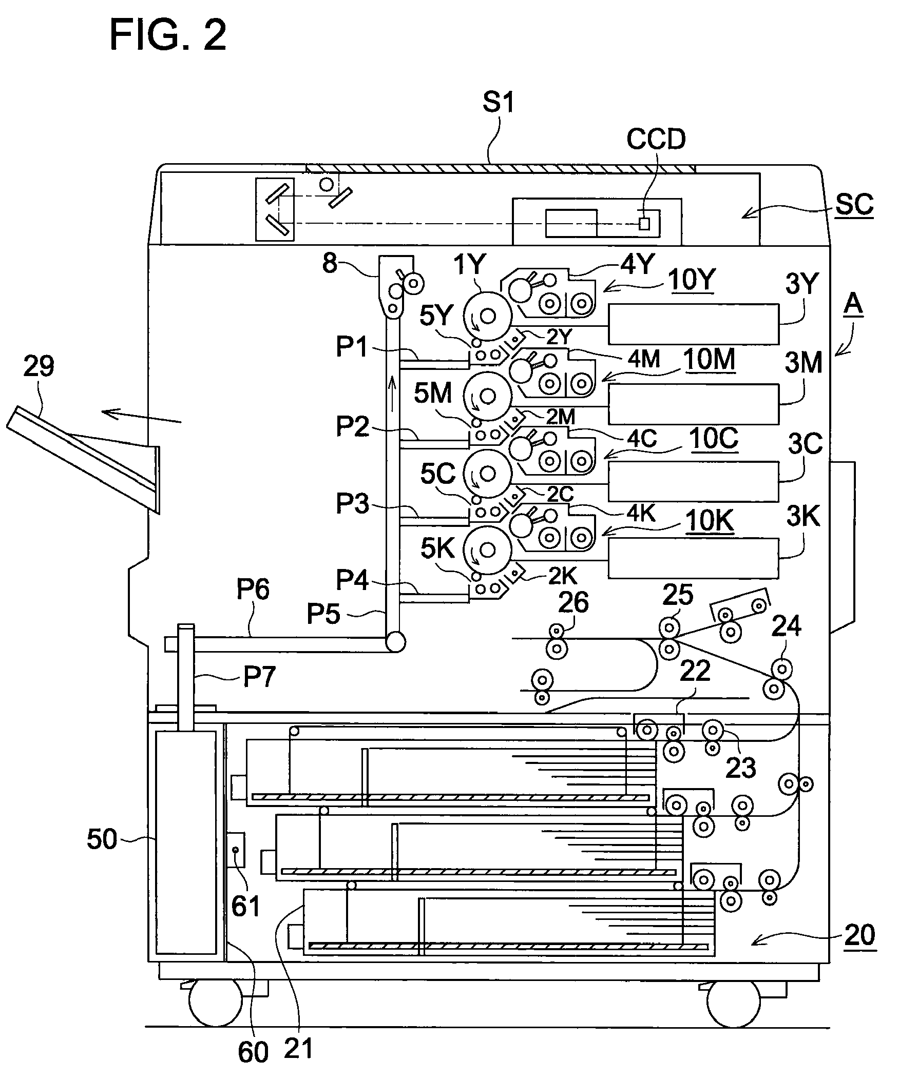 Image forming apparatus with dehumidifying heater