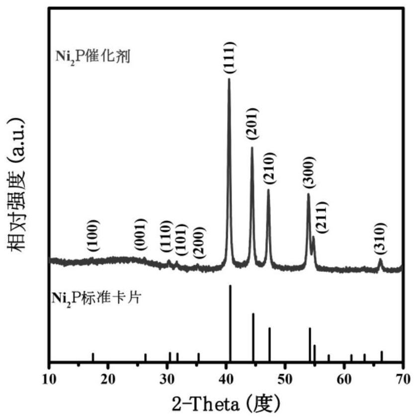 A kind of novel nickel phosphide catalyst and preparation method thereof