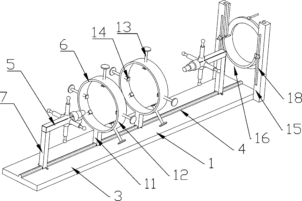 Flanging device for tetrafluorohydrazine pipe