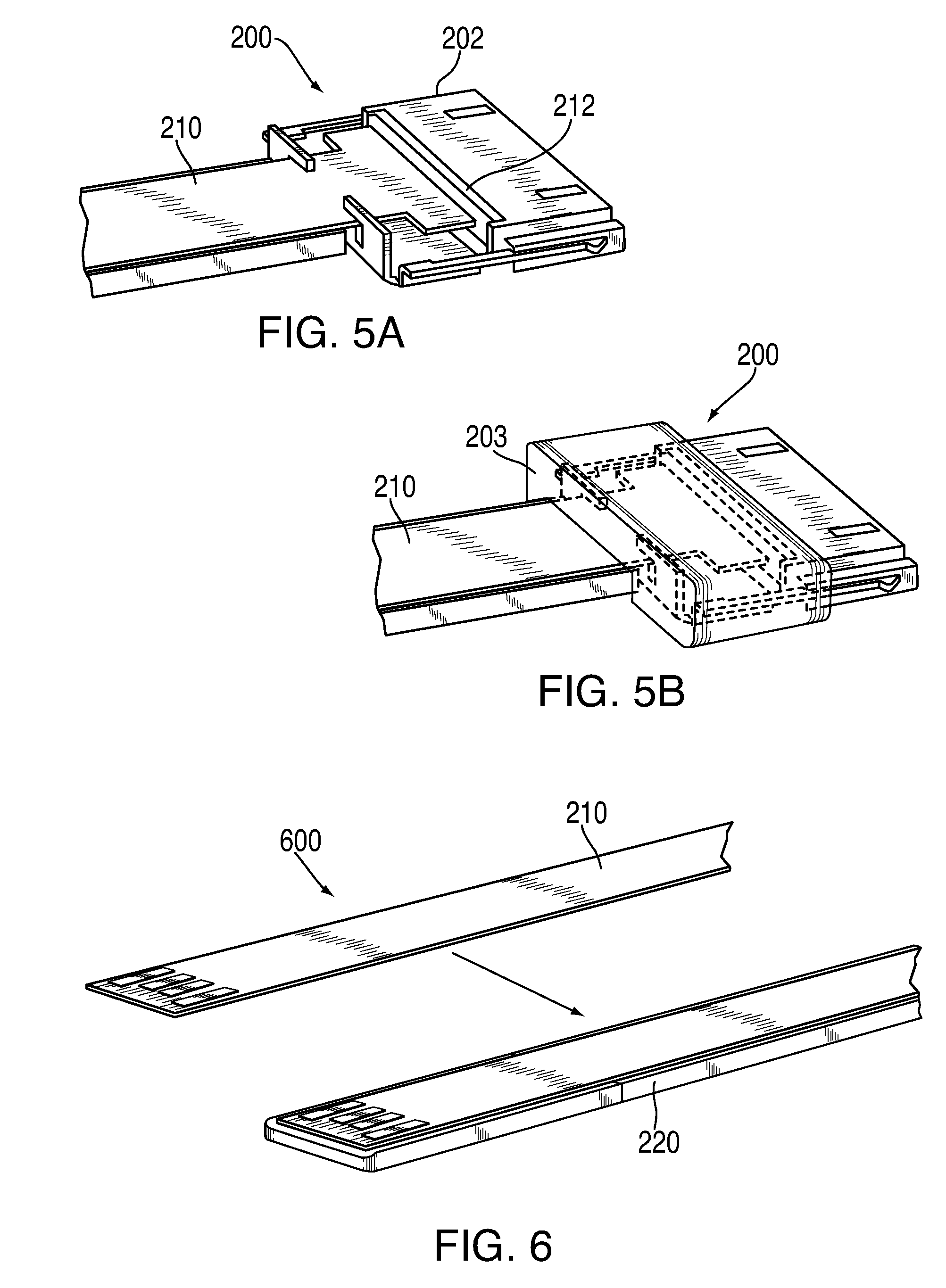 Flat cable for use with an electronic device