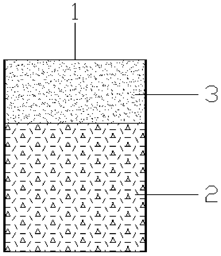 Special gunpowder block for graph-text firework lattice launcher and preparation method thereof