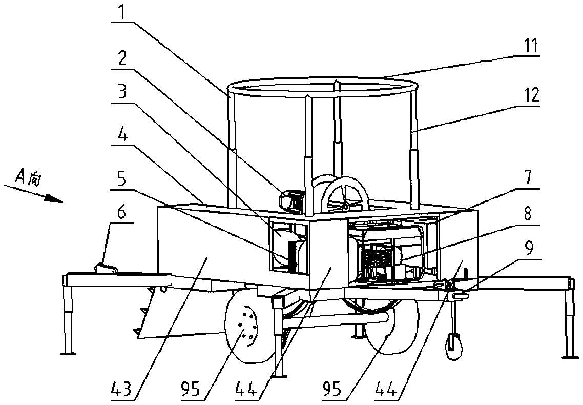 A motorized anchoring vehicle for retracting, deploying and parking tethered balloons
